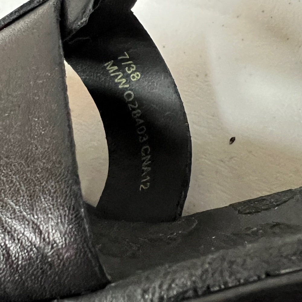 Kork-Ease Black Wedge Sandals - Picture 6 of 6